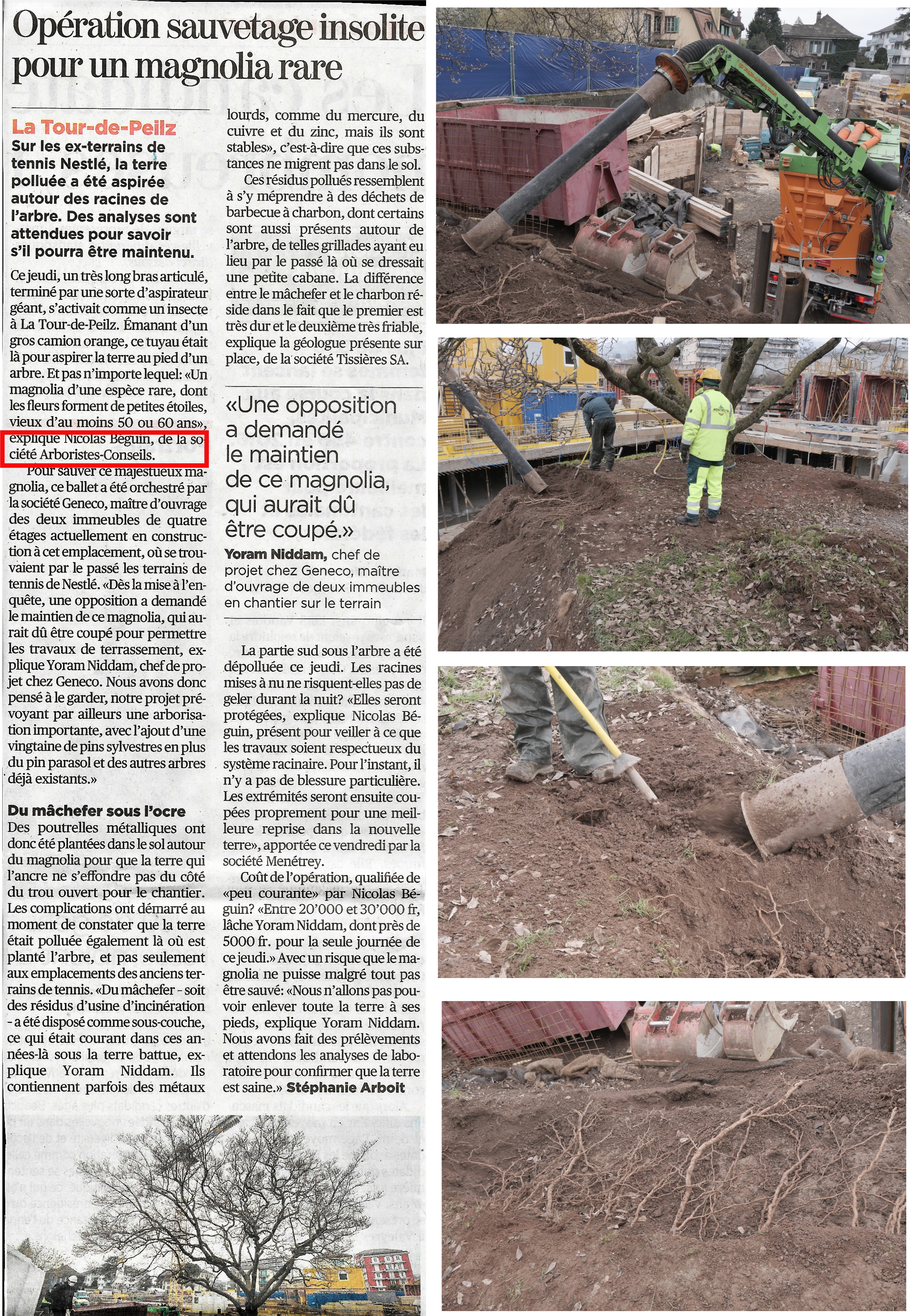 Travaux spéciaux !
